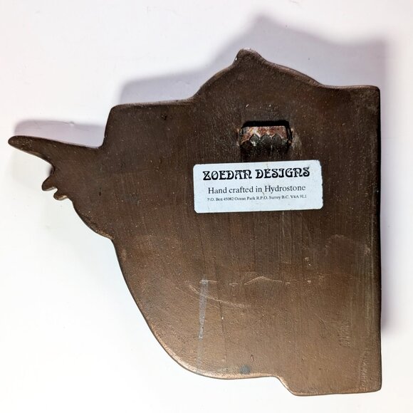 ELF plaque in Hydrostone by ZOEDAN Designs Surrey, B.C. - Picture 3 of 4